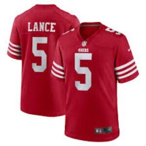 Nike San Francisco 49ers Jersey XL Trey Lance #5 Vapor On Field